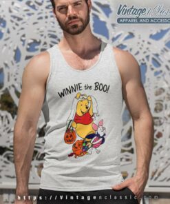 Winnie And Piglet Halloween Shirt Tank Top Racerback