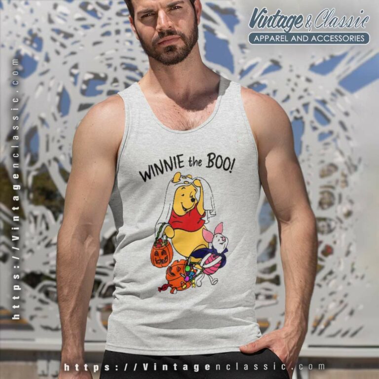 Winnie And Piglet Halloween Shirt Tank Top Racerback Winnie And Piglet Halloween Shirt Tank Top Racerback
