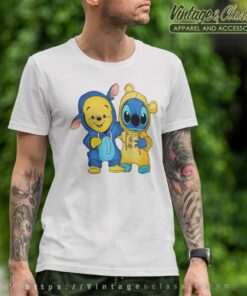 Winnie The Pooh And Stitch Best Friends T Shirt