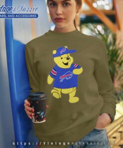Winnie The Pooh Buffalo Bills Nfl Football Funny Sweatshirt
