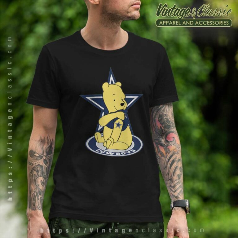 Winnie The Pooh Dallas Cowboy T Shirt Winnie The Pooh Dallas Cowboy T Shirt