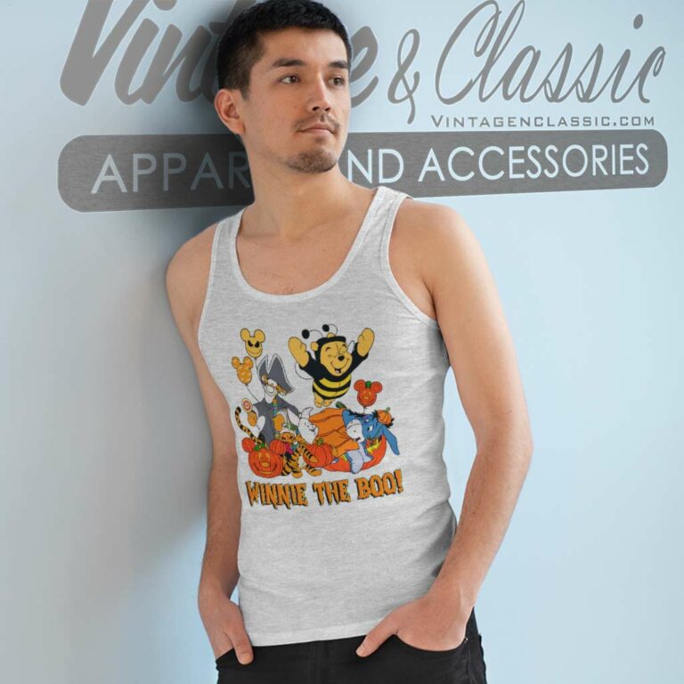 Winnie The Pooh Friend Halloween Shirt Tank Top Racerback Winnie The Pooh Friend Halloween Shirt Tank Top Racerback