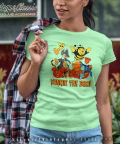Winnie The Pooh Friend Halloween Shirt Women TShirt