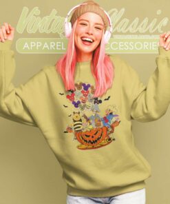 Winnie The Pooh Halloween Pumpkin Sweatshirt