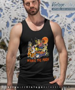 Winnie The Pooh Halloween Shirt Tank Top Racerback