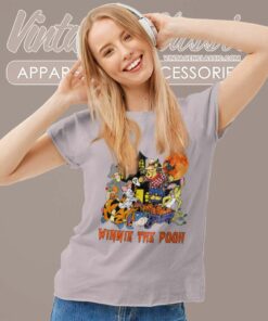 Winnie The Pooh Halloween Shirt Women TShirt