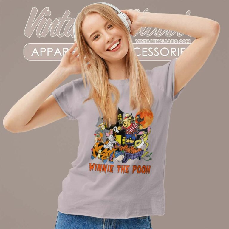Winnie The Pooh Halloween Shirt Women TShirt Winnie The Pooh Halloween Shirt Women TShirt