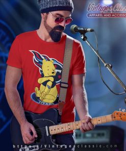 Winnie The Pooh Tennessee Titans T Shirt