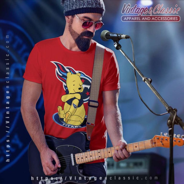 Winnie The Pooh Tennessee Titans T Shirt Winnie The Pooh Tennessee Titans T Shirt
