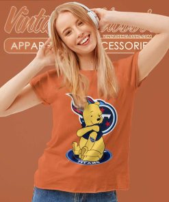 Winnie The Pooh Tennessee Titans Women TShirt