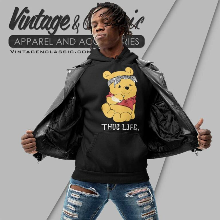 Winnie The Pooh Thug Life Hoodie Winnie The Pooh Thug Life Hoodie