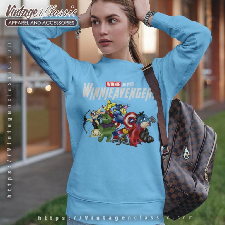 Winnie The Pooh Winnie Avengers Sweatshirt Winnie The Pooh Winnie Avengers Sweatshirt