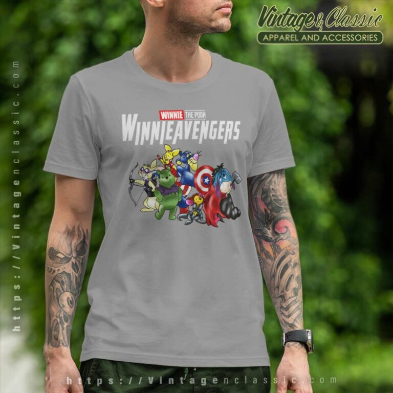 Winnie The Pooh Winnie Avengers T Shirt Winnie The Pooh Winnie Avengers T Shirt