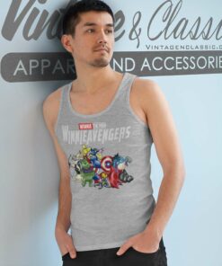Winnie The Pooh Winnie Avengers Tank Top Racerback