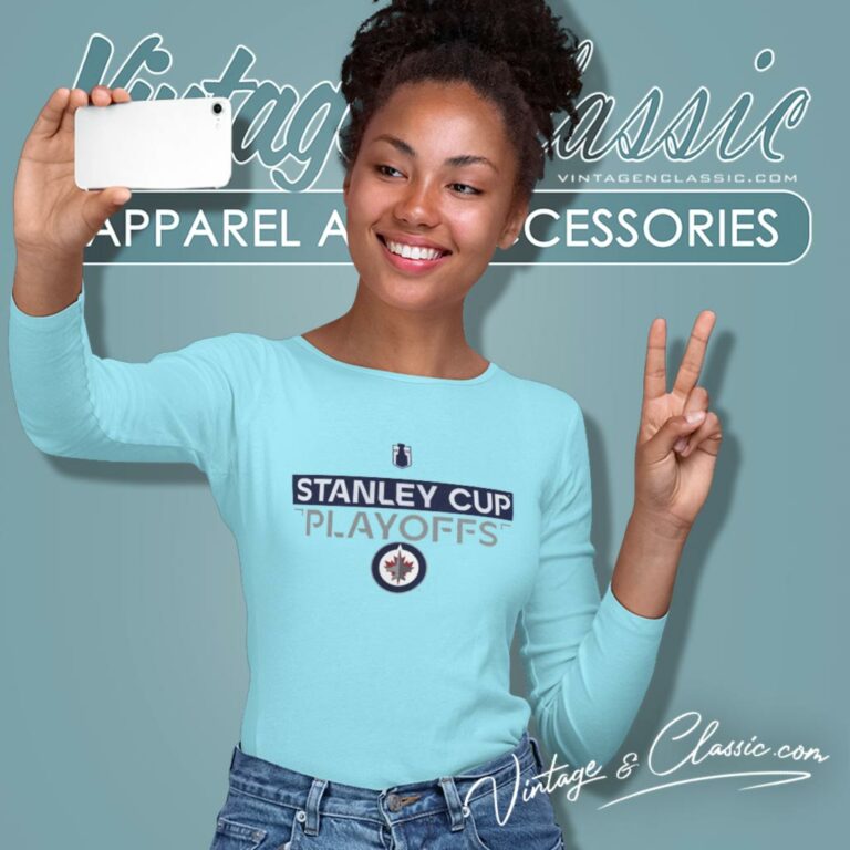 Winnipeg Jets 2023 Stanley Cup Playoffs Long Sleeve Tee Winnipeg Jets 2023 Stanley Cup Playoffs Long Sleeve Tee