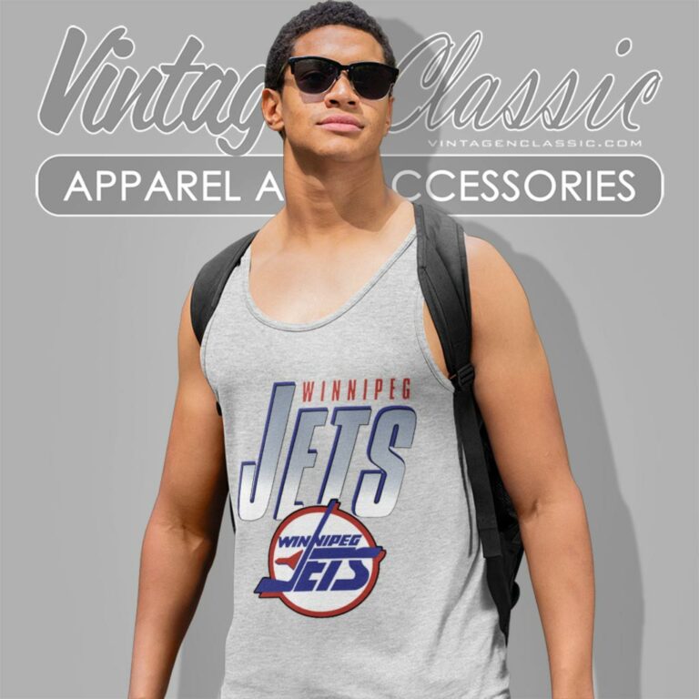 Winnipeg Jets 90s Vintage Nhl Tank Top Racerback Winnipeg Jets 90s Vintage Nhl Tank Top Racerback