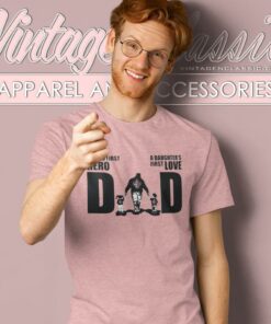 Winnipeg Jets Dad A Sons First Hero Daughters First Love T Shirt