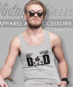 Winnipeg Jets Dad A Sons First Hero Daughters First Love Tank Top Racerback