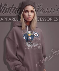 Winnipeg Jets Donald Duck Hockey Shirt