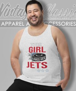 Winnipeg Jets Fan This Girl Loves Her Jets Tank Top Racerback
