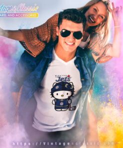 Winnipeg Jets Hello Kitty Shirt V Neck TShirt