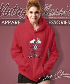 Winnipeg Jets Hockey Snoopy Woodstock The Peanuts Movie Hoodie
