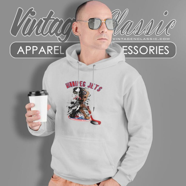 Winnipeg Jets Hockey Venom Groot Guardians Of The Galaxy Hoodie Winnipeg Jets Hockey Venom Groot Guardians Of The Galaxy Hoodie