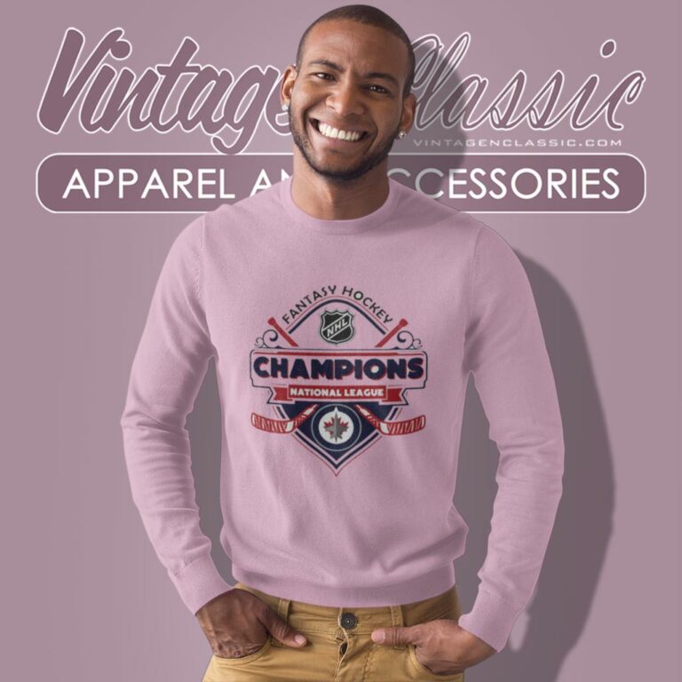 Winnipeg Jets Ice Hockey Fantasy Hockey Nhl Champions National League Logo 2023 Sweatshirt Winnipeg Jets Ice Hockey Fantasy Hockey Nhl Champions National League Logo 2023 Sweatshirt