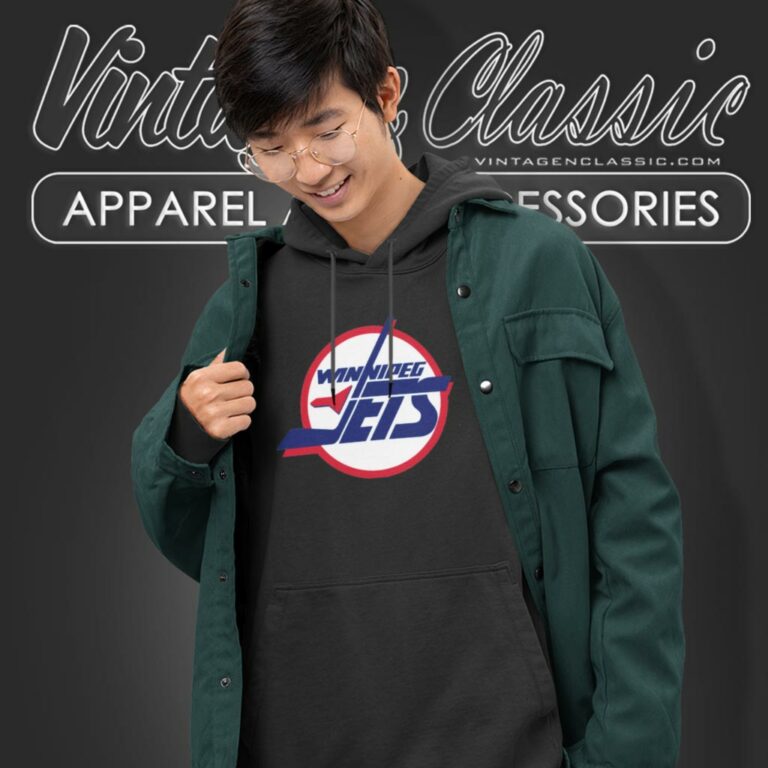 Winnipeg Jets Logo Hockey Hoodie Winnipeg Jets Logo Hockey Hoodie