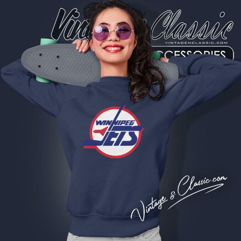 Winnipeg Jets Logo Hockey Sweatshirt Winnipeg Jets Logo Hockey Sweatshirt