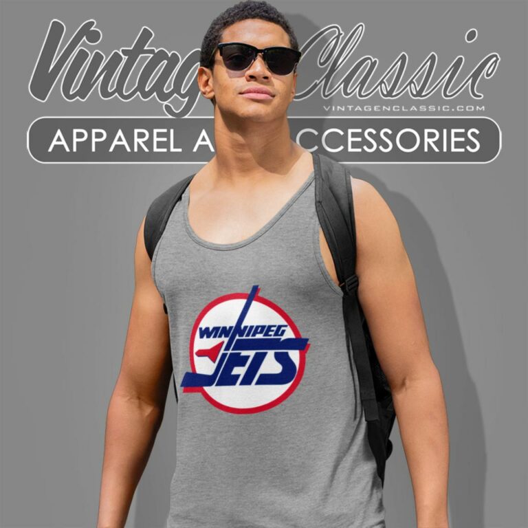 Winnipeg Jets Logo Hockey Tank Top Racerback Winnipeg Jets Logo Hockey Tank Top Racerback