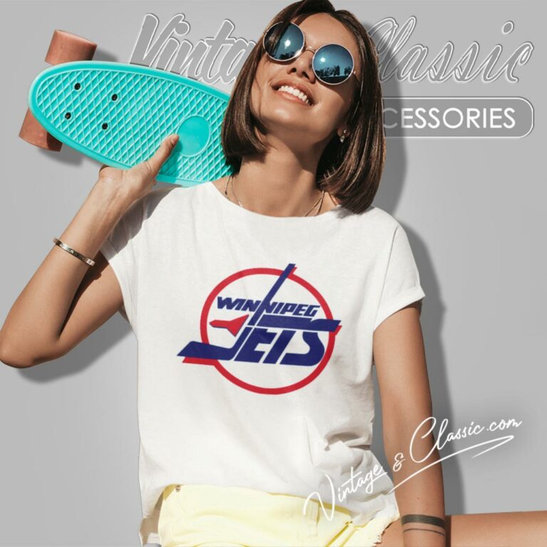 Winnipeg Jets Logo Hockey Women T Shirt Winnipeg Jets Logo Hockey Women T Shirt