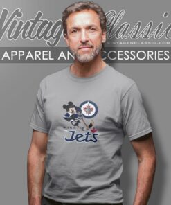 Winnipeg Jets Mickey Mouse T Shirt