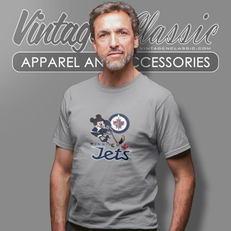 Winnipeg Jets Mickey Mouse T Shirt Winnipeg Jets Mickey Mouse T Shirt