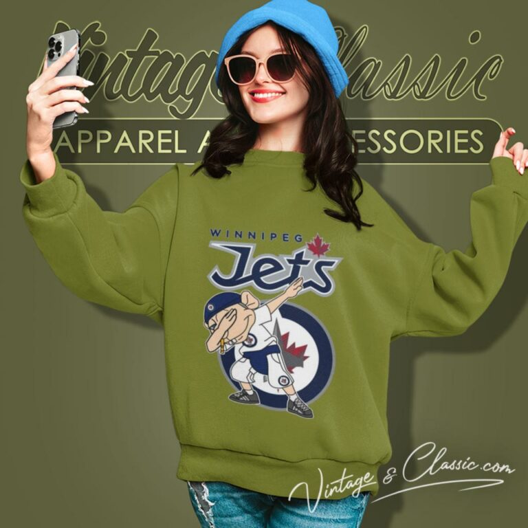 Winnipeg Jets Nhl Hockey Jeffy Dabbing Sports Sweatshirt Winnipeg Jets Nhl Hockey Jeffy Dabbing Sports Sweatshirt