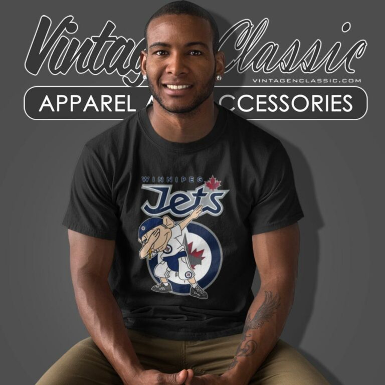 Winnipeg Jets Nhl Hockey Jeffy Dabbing Sports T Shirt Winnipeg Jets Nhl Hockey Jeffy Dabbing Sports T Shirt