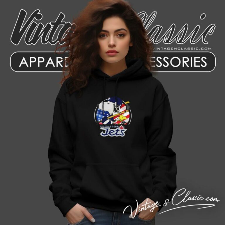 Winnipeg Jets Snoopy And Woodstock Nhl Hoodie Winnipeg Jets Snoopy And Woodstock Nhl Hoodie