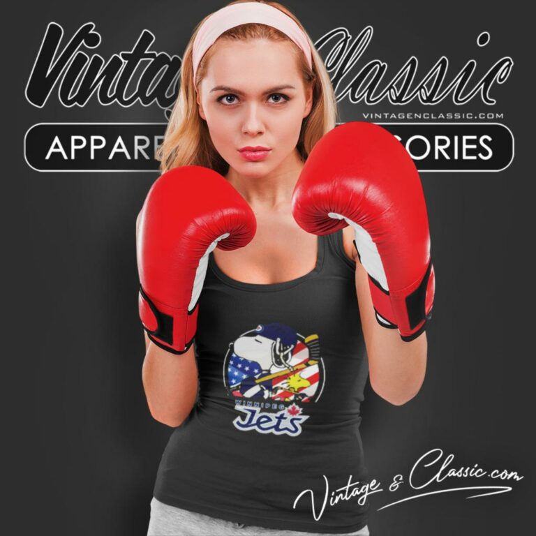 Winnipeg Jets Snoopy And Woodstock Nhl Tank Top Racerback Winnipeg Jets Snoopy And Woodstock Nhl Tank Top Racerback
