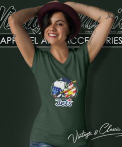 Winnipeg Jets Snoopy And Woodstock Nhl V Neck TShirt