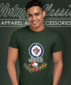 Winnipeg Jets Snoopy Christmas T Shirt