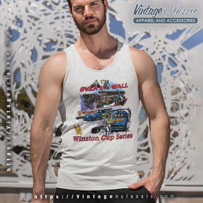 Winston Cup Series Over The Wall Tank Top Racerback Winston Cup Series Over The Wall Tank Top Racerback