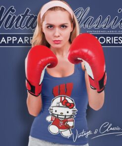 Wisconsin Badgers Hello Kitty Tank Top Racerback