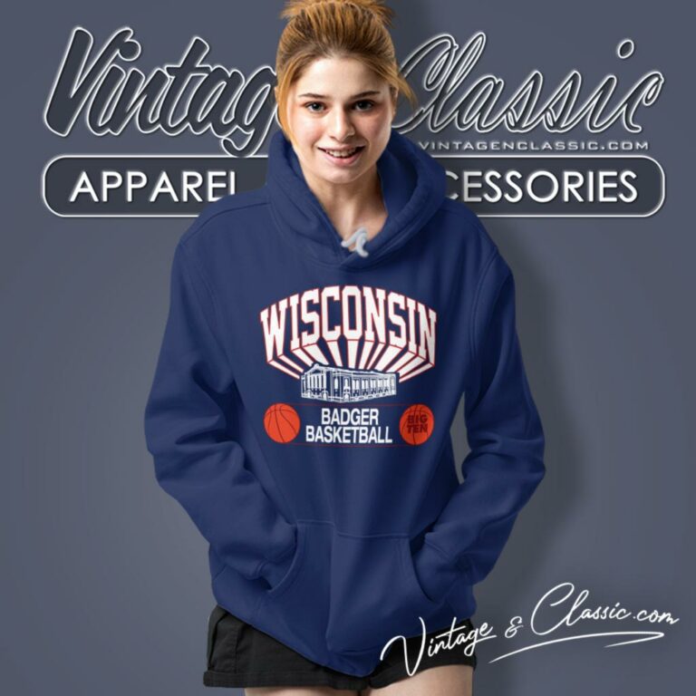 Wisconsin University Badger Basketball Hoodie Wisconsin University Badger Basketball Hoodie