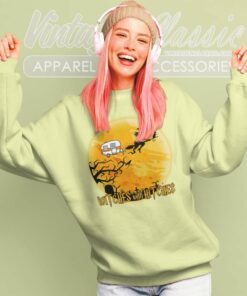 Witches With Hitches Camping Halloween Sweatshirt