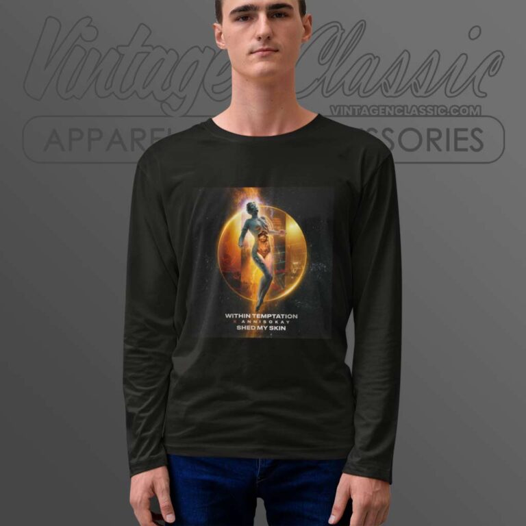 Within Temptation Shirt A Show In A Virtual Reality Long Sleeve Tee Within Temptation Shirt A Show In A Virtual Reality Long Sleeve Tee