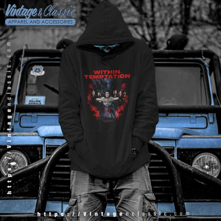 Within Temptation Shirt Carry Your Fire Hoodie Within Temptation Shirt Carry Your Fire Hoodie