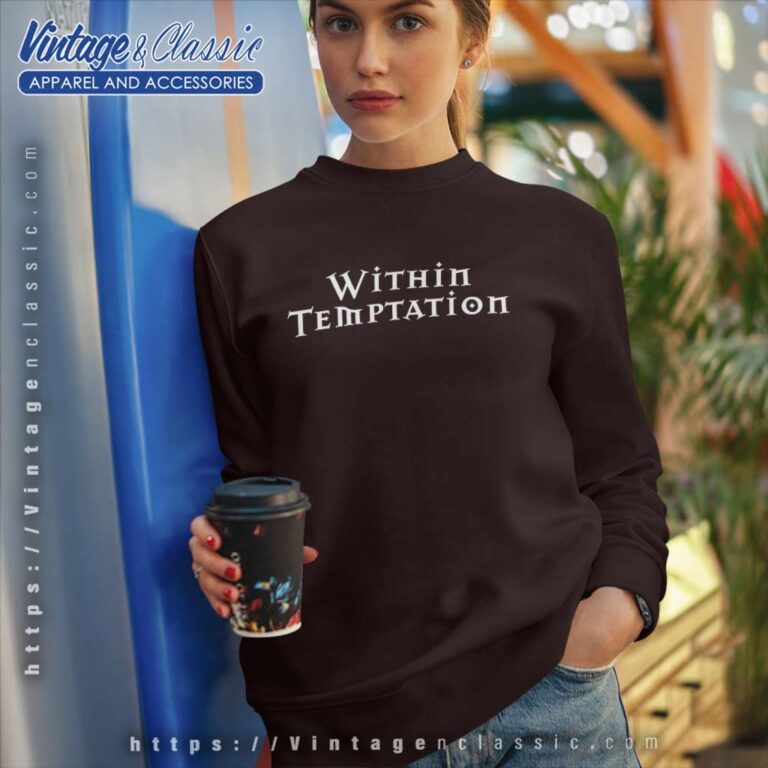 Within Temptation Shirt Classic Logo Sweatshirt Within Temptation Shirt Classic Logo Sweatshirt