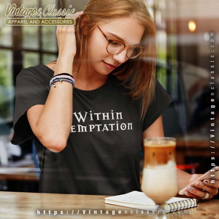 Within Temptation Shirt Classic Logo Women TShirt Within Temptation Shirt Classic Logo Women TShirt