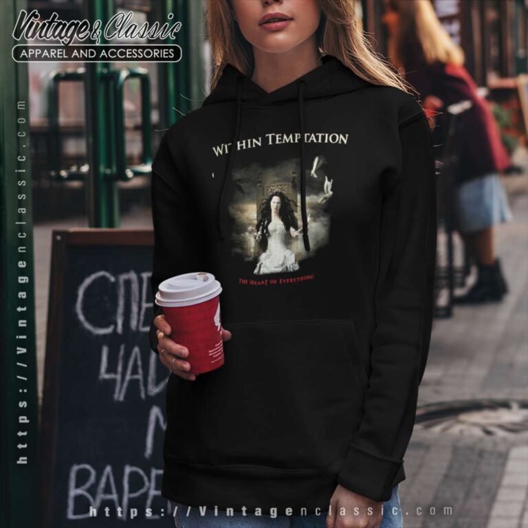 Within Temptation Shirt Heart Of Everything Hoodie Within Temptation Shirt Heart Of Everything Hoodie