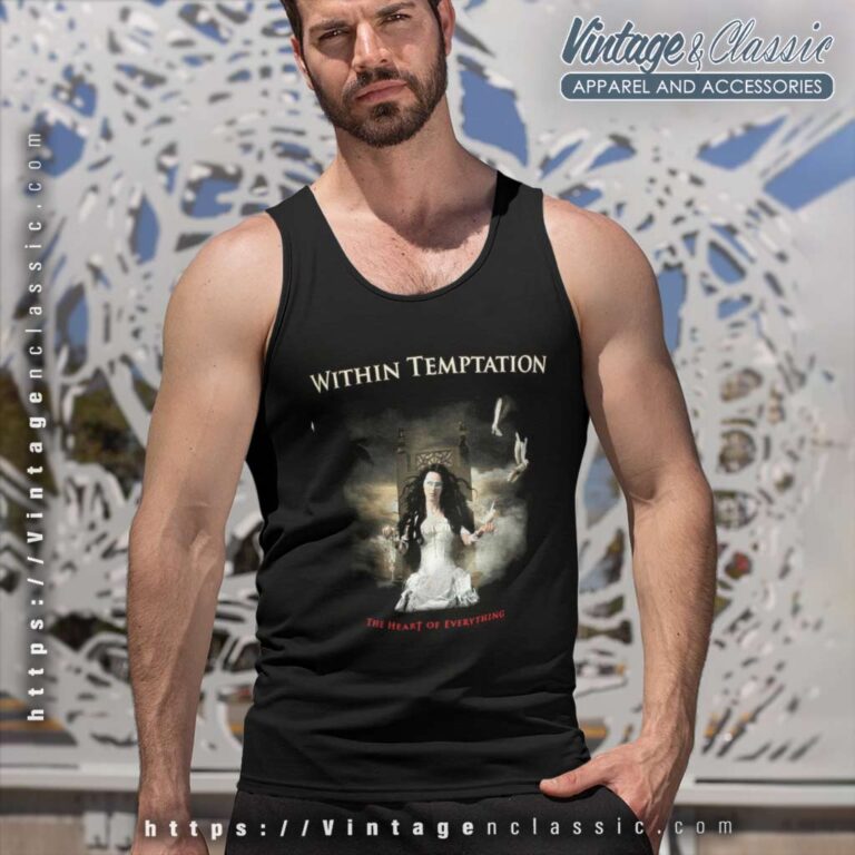 Within Temptation Shirt Heart Of Everything Tank Top Racerback Within Temptation Shirt Heart Of Everything Tank Top Racerback